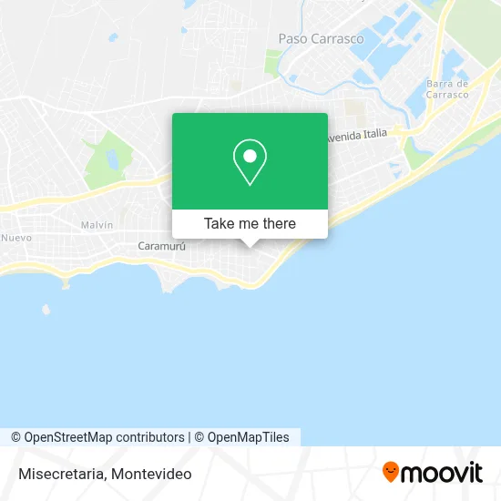 Misecretaria map