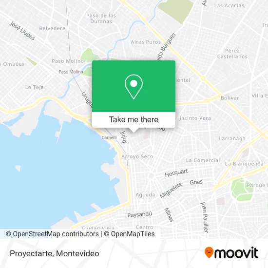 Proyectarte map