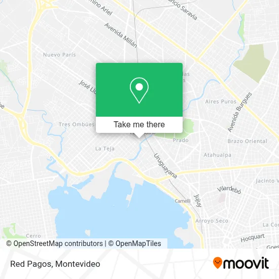 Red Pagos map