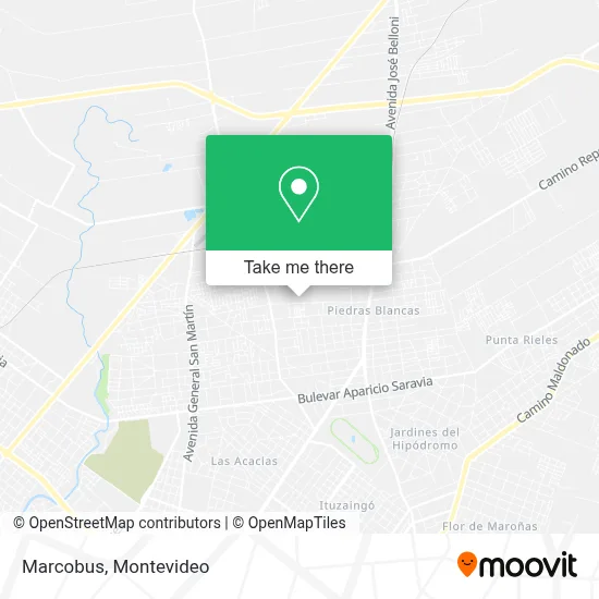 Marcobus map