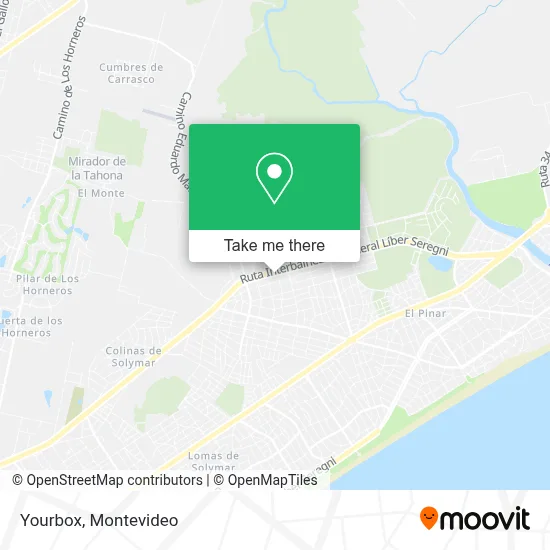 Yourbox map