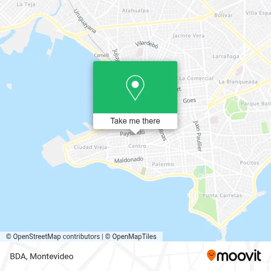 Bda map
