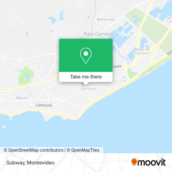 Subway map