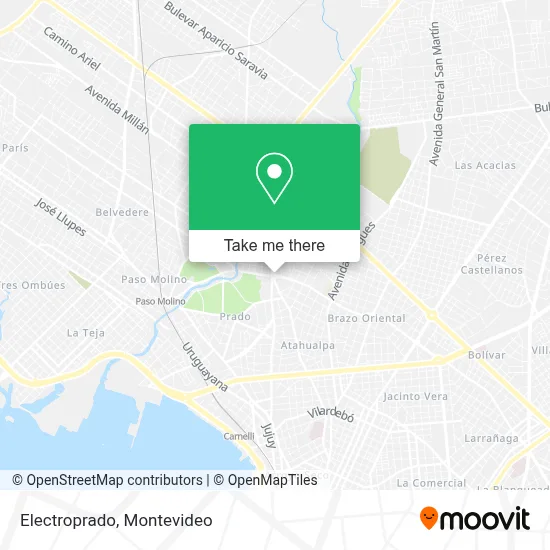 Electroprado map