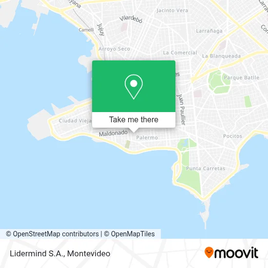Lidermind S.A. map