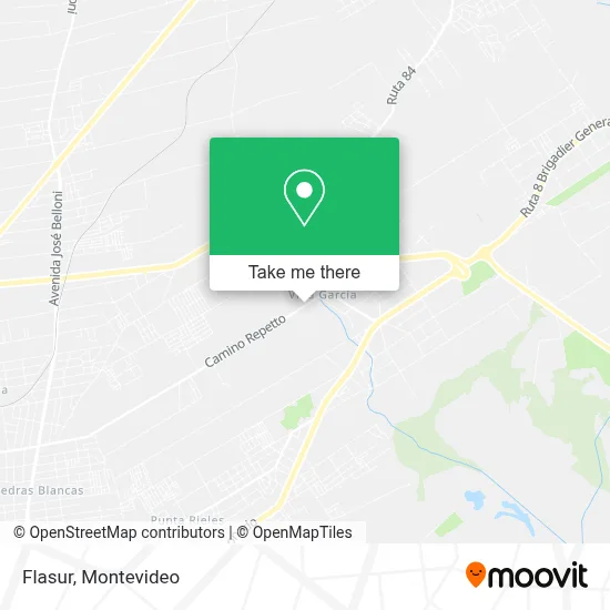 Flasur map