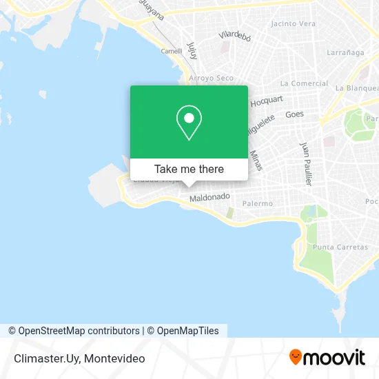 Climaster.Uy map