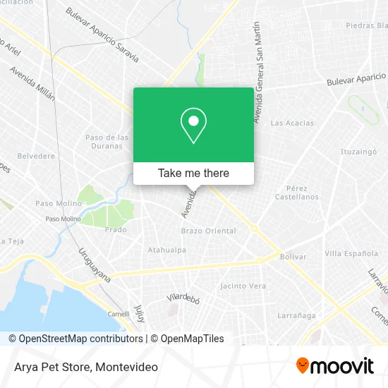 Arya Pet Store map