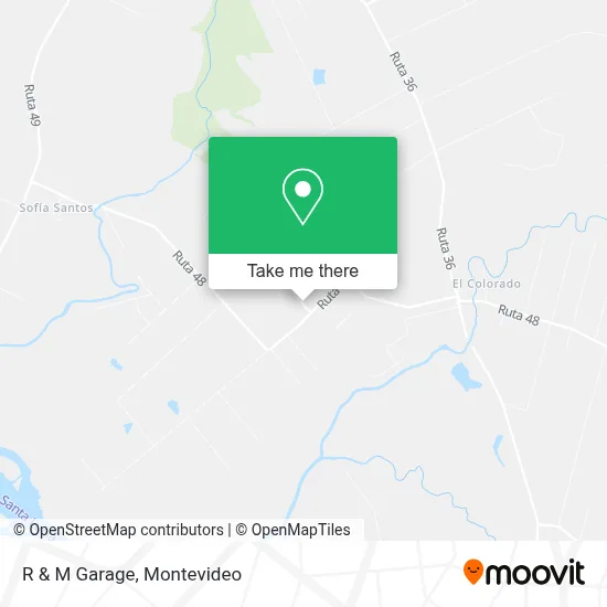 R & M Garage map