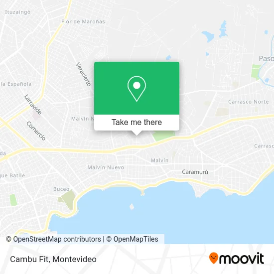Cambu Fit map