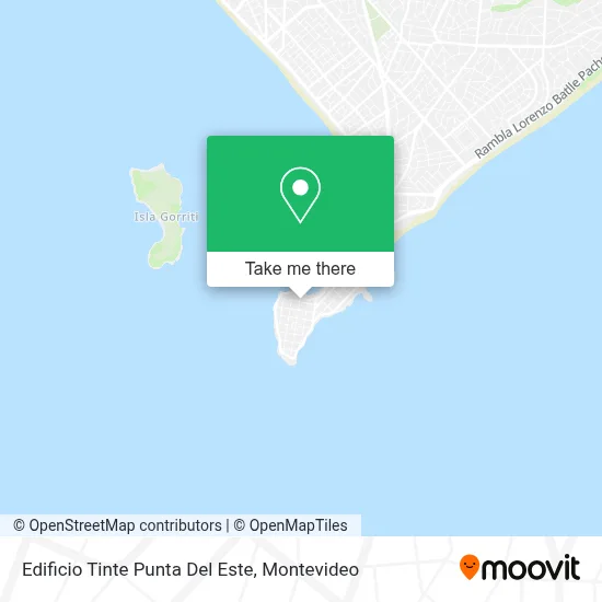 Edificio Tinte Punta Del Este map