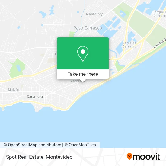 Spot Real Estate map