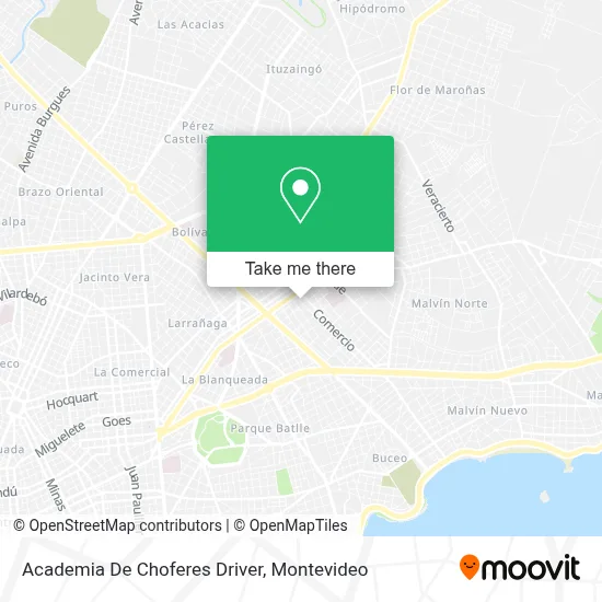 Academia De Choferes Driver map