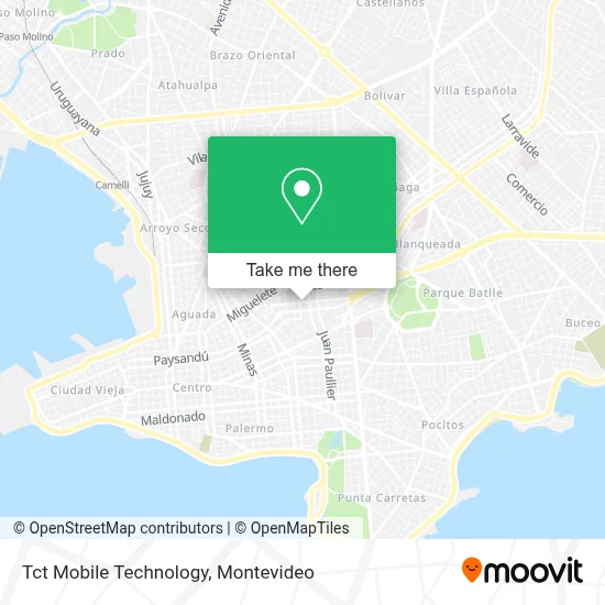 Tct Mobile Technology map