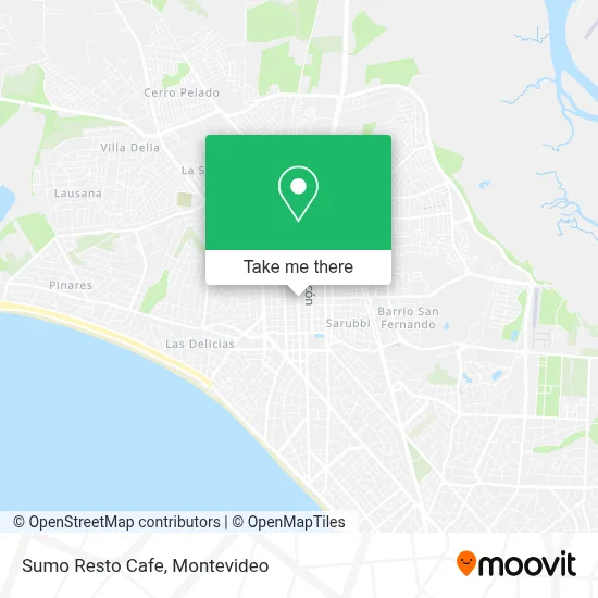 Sumo Resto Cafe map
