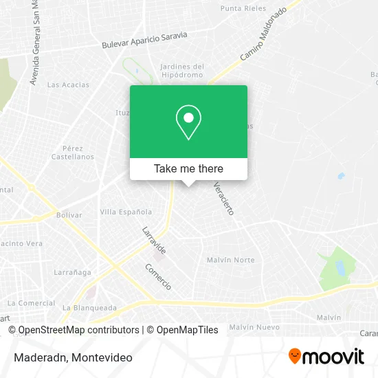 Maderadn map