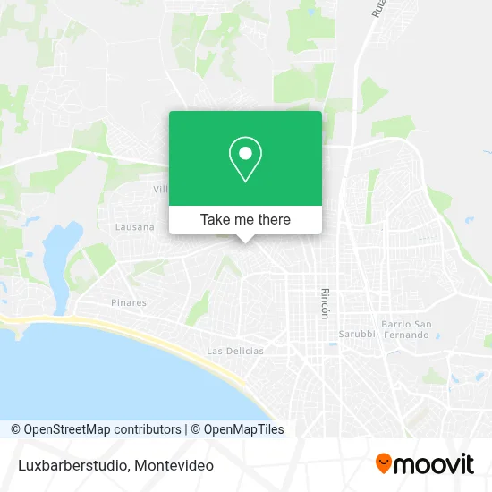 Luxbarberstudio map