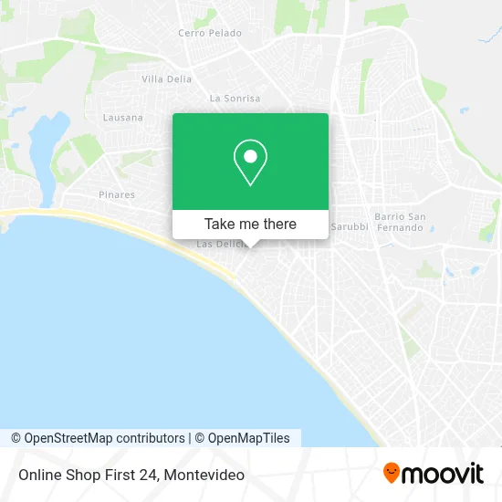 Online Shop First 24 map