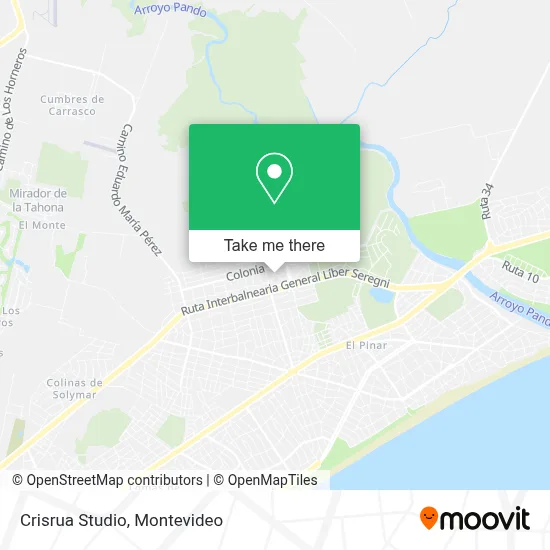 Crisrua Studio map