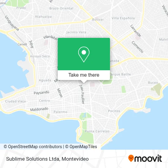 Sublime Solutions Ltda map