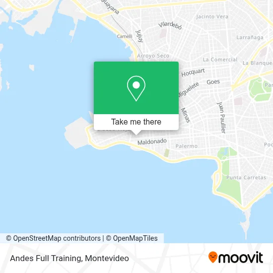 Andes Full Training map