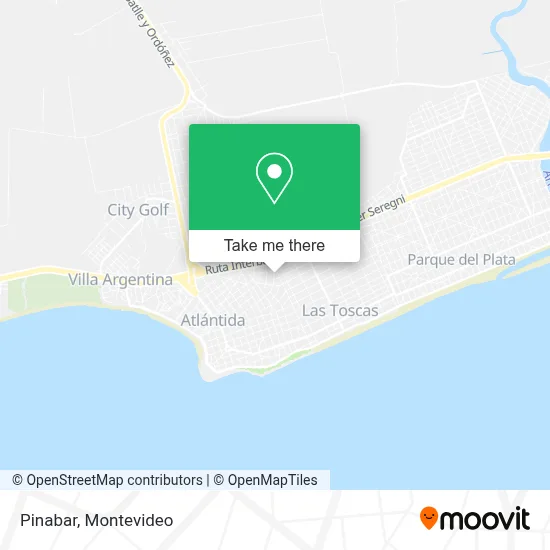 Pinabar map