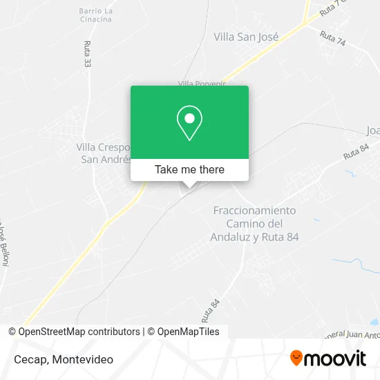 Cecap map