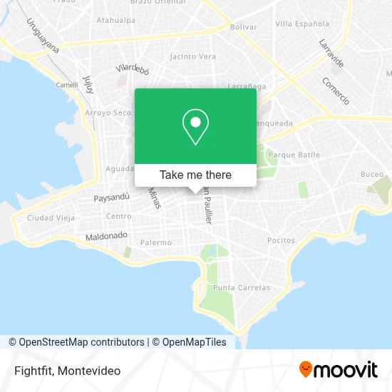 Fightfit map