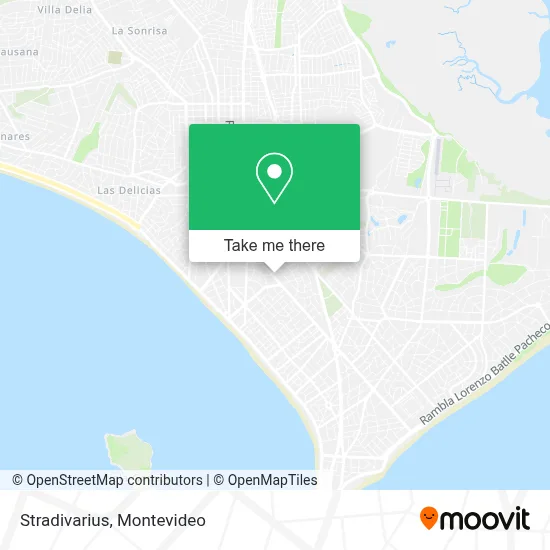 Stradivarius map