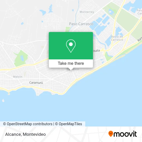 Alcance map