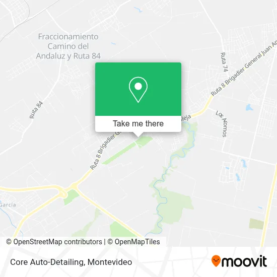 Core Auto-Detailing map