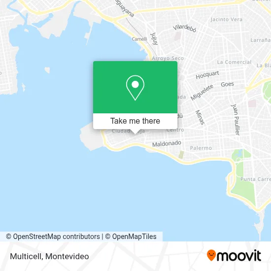 Multicell map