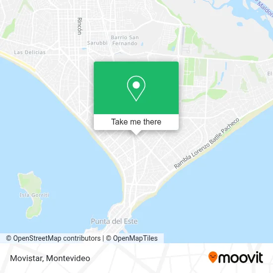 Movistar map