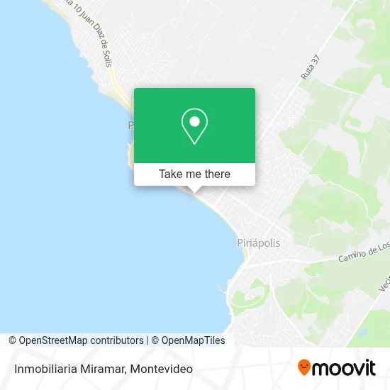 Inmobiliaria Miramar map