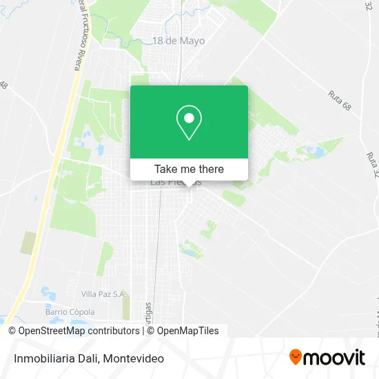 Inmobiliaria Dali map
