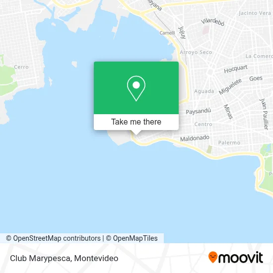 Club Marypesca map