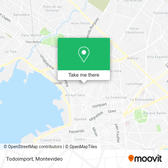 Todoimport map