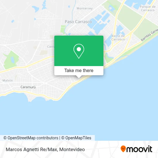 Marcos Agnetti Re/Max map