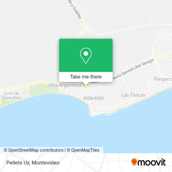 Pellets Uy map