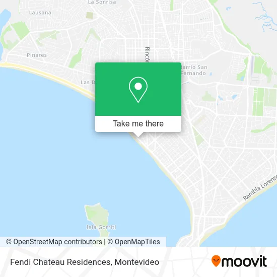 Fendi Chateau Residences map