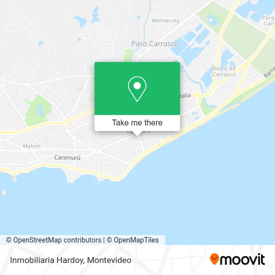Inmobiliaria Hardoy map