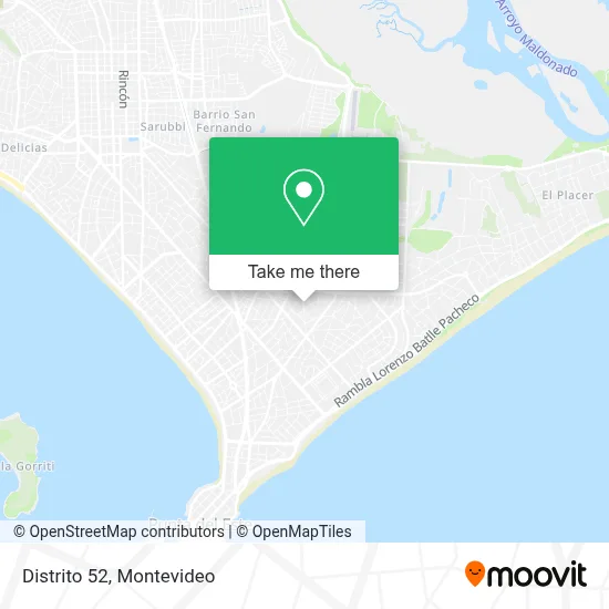 Distrito 52 map