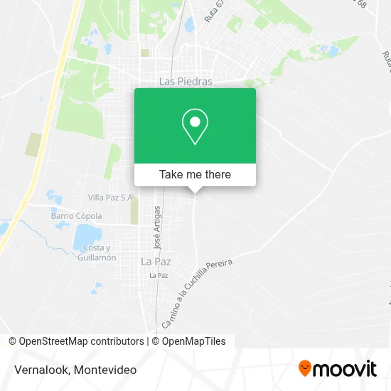 Vernalook map
