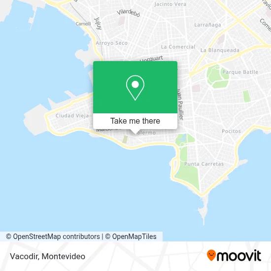 Vacodir map