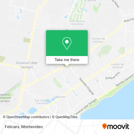 Felicars map