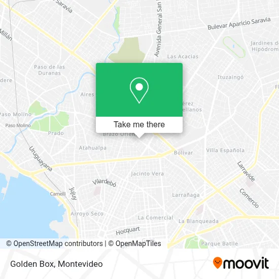 Golden Box map