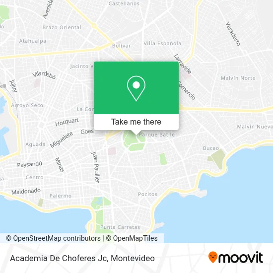 Academia De Choferes Jc map