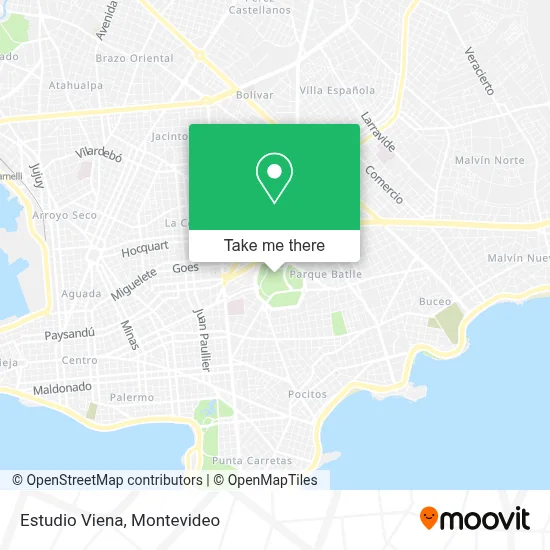 Estudio Viena map