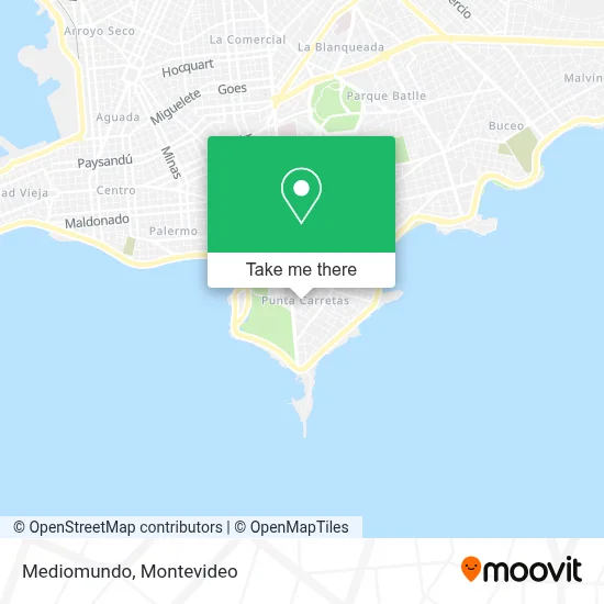 Mediomundo map