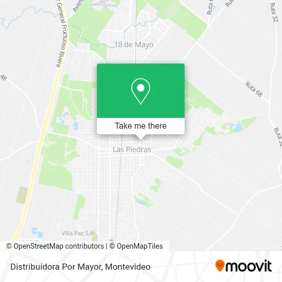 Distribuidora Por Mayor map